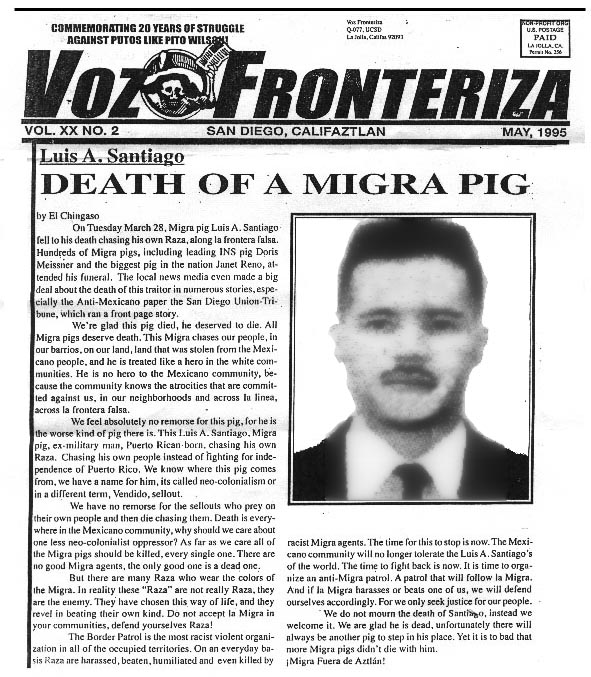 Voz Fronteriza - May, 1995