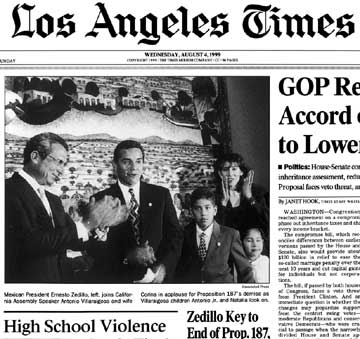 Villaraigosa - Zedillo